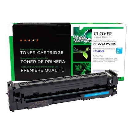 Clover Imaging Group Imaging Remanufactured High Yield Cyan Toner Cartridge 201445PR